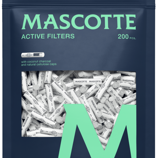 Active Filters bag 200 pcs front view INT