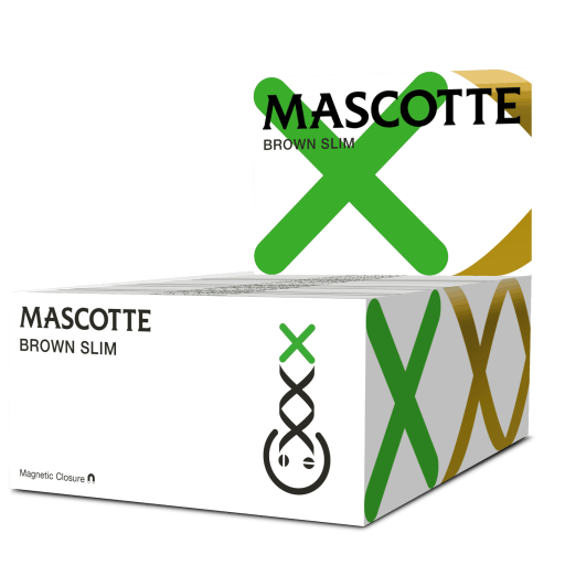Amsterdam Genetics x Mascotte Brown Slim display (1)