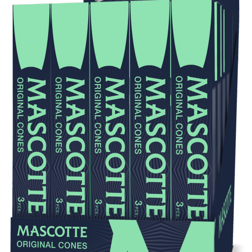 Mascotte Original Cones with Tip 3Pack display (1)
