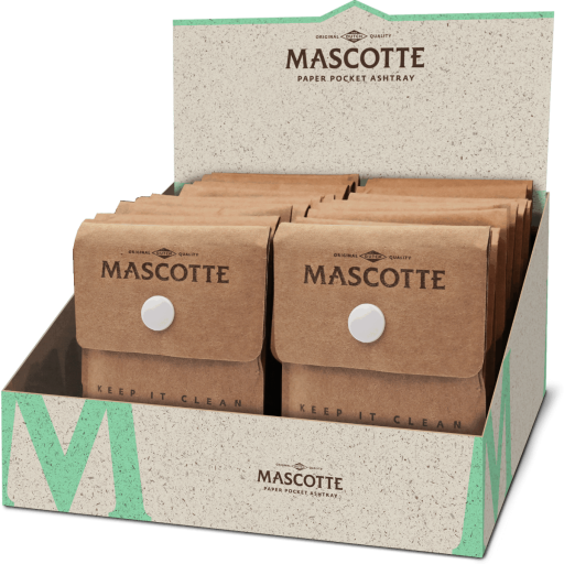 Mascotte Paper Pocket Ashtray box