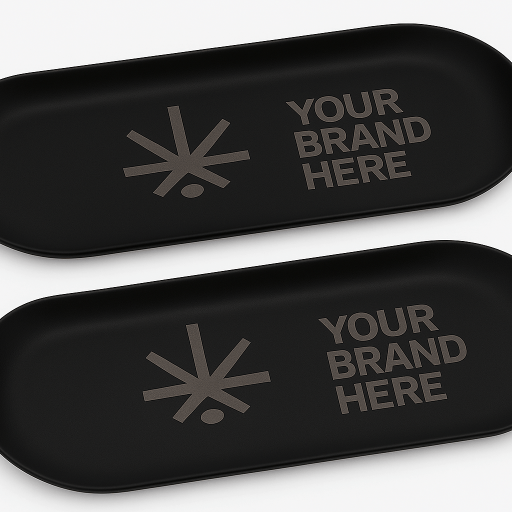 Rounded Metal Tray